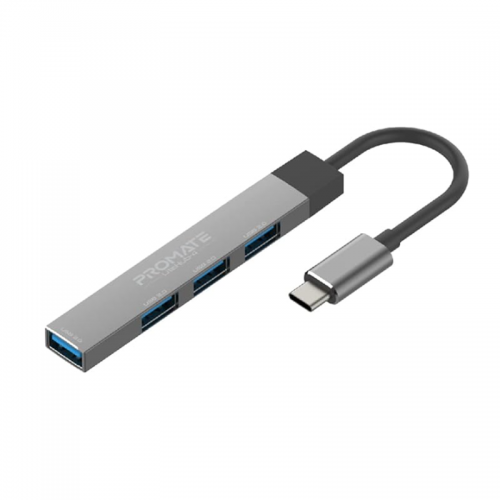 Promate 4-in-1 USB-C Hub